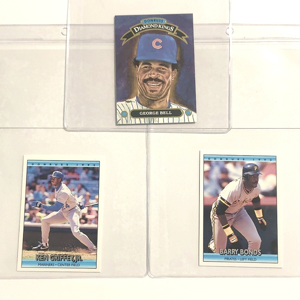 MLB Cards X3 1991-92